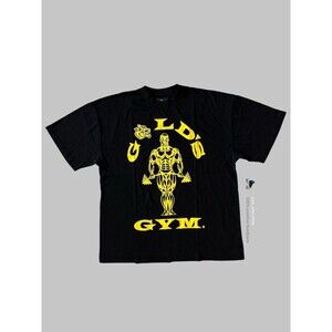 Darc Sport Gold’s Wolf Gym Premium Tee 665/1000 Men’s Large NWOT